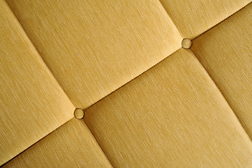 Image showing Yellow upholstery