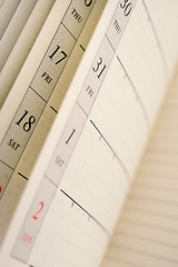 Image showing Calender