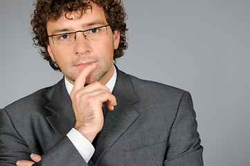 Image showing Confident businessman