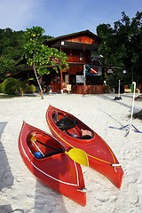 Image showing Rowing Boat