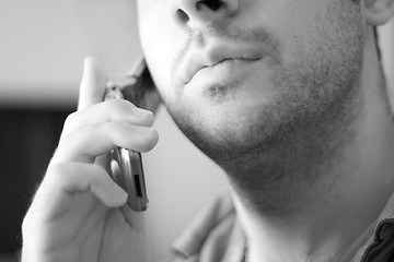 Image showing cell phone conversation