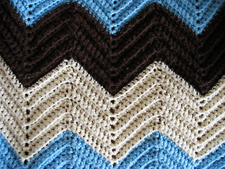Image showing Knitted Afghan Pattern