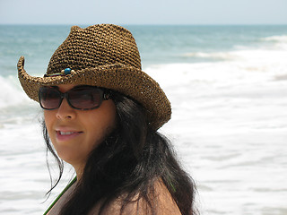 Image showing Spanish Beach Beauty