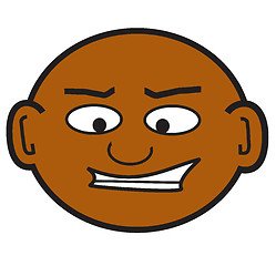 Image showing bald dude