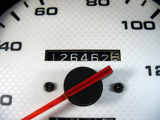 Image showing Car Odometer