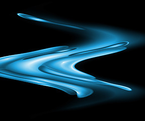 Image showing blue stream