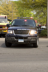 Image showing Police SUV