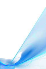 Image showing Blue Abstract Layout