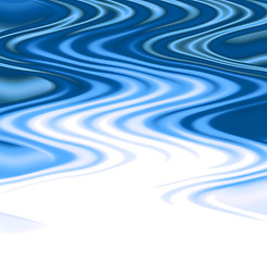 Image showing blue swirls