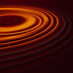 Image showing Liquid Chocolate Ripples