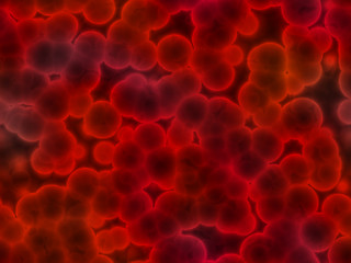 Image showing 3d red cells