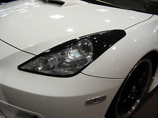 Image showing car headlight detail