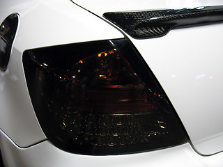 Image showing Sportscar Tail Light Macro