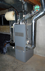 Image showing residential furnace