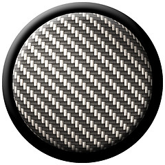 Image showing carbon fiber button