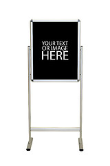 Image showing Easel Stand Sign
