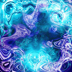 Image showing Aqua Abstract Energy