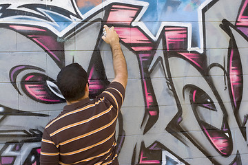 Image showing Graffiti Artist