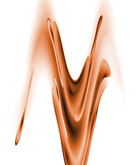 Image showing Liquid Chocolate Splash