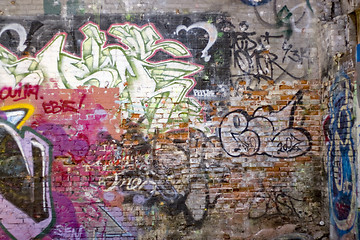 Image showing Spraypainted Graffiti