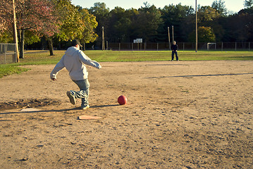 Image showing Kickball