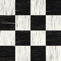Image showing ugly checkered flooring