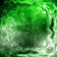 Image showing Green 3D Matrix Plasma