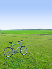 Image showing Bicycle in green 1