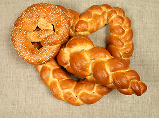 Image showing Bread plait