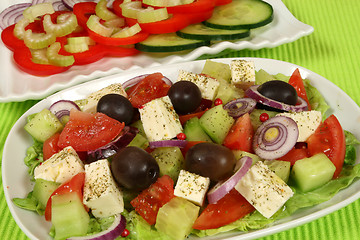 Image showing Feta salad