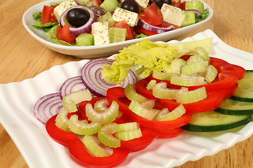 Image showing Vegetable salad