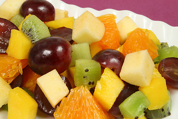 Image showing Fruit dessert