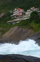 Image showing Mansions in Itacoatiara beach