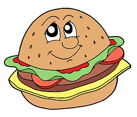 Image showing Hamburger