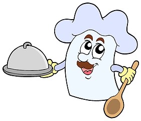 Image showing Cartoon chef hat