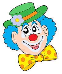 Image showing Portrait of clown