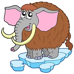 Image showing Cartoon mammoth