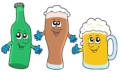 Image showing Cute beer collection