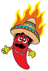 Image showing Hot Mexican chilli