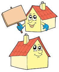 Image showing Cute houses