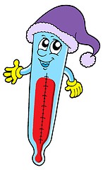 Image showing Cute thermometer