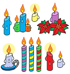 Image showing Candles collection