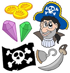 Image showing Pirate collection 5