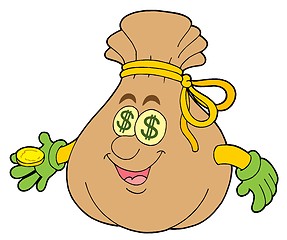 Image showing Cute money sack