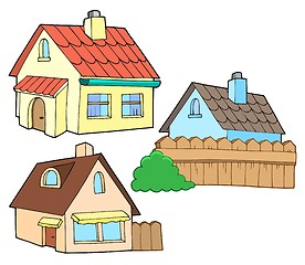 Image showing Collection of various houses