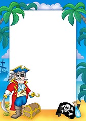 Image showing Frame with pirate 3