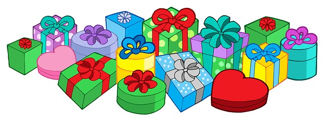 Image showing Lots of gifts