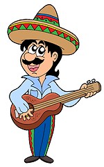 Image showing Mexican musician