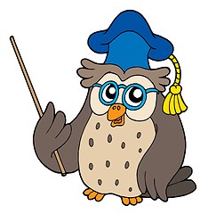 Image showing Owl teacher