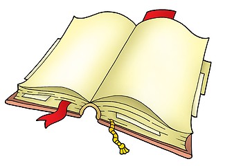 Image showing Open book